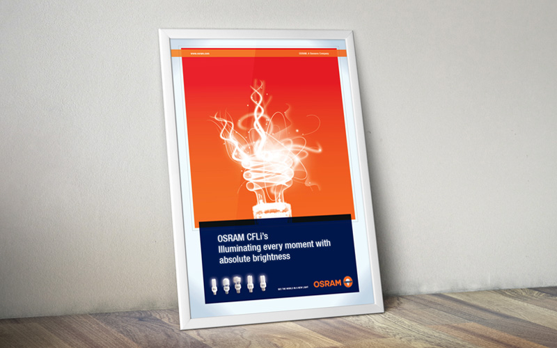 Creativechord designs Gallrey OSRAM Poster Design CFL Magic